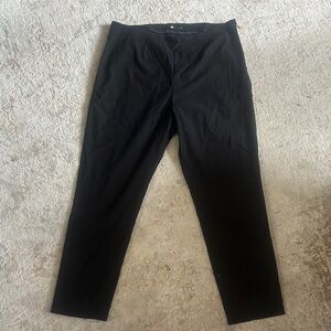 Jarbo Elegant Black Straight Leg Women's Pants